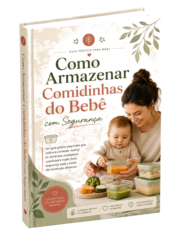 E-book bônus: Como Armazenar Comidinhas do Bebê com Segurança